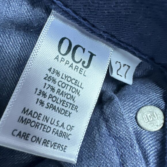 Michigan Wolverines OCJ Blue Women's Skinny Jeans Pants Size 27 College Football - Picture 4 of 12